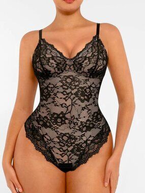 ShapeLLX AirSlim Lace Smooth Bodysuit